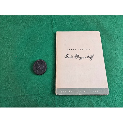 47 - German Wound Badge and Ernst Eigener Sketch Book