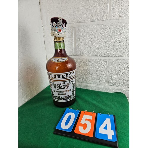 54 - Vintage Hennessy 3L Bottle