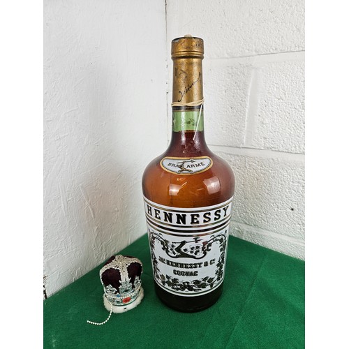 54 - Vintage Hennessy 3L Bottle