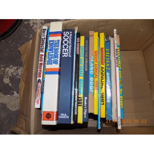 19 - Box of Annuals etc