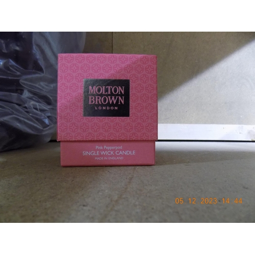 43 - Small Molton Brown Candle Pink Pepper Pod