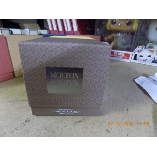 68 - Large Molton Brown Black Peppercorn Candle