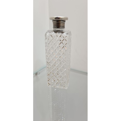 144 - Wright and Davis 1846 Crystal Bottle