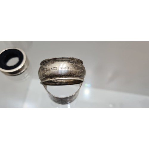 145 - Selection of Silver Napkin Rings 90g