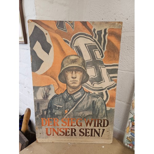 171 - Third Reich Picture on Board