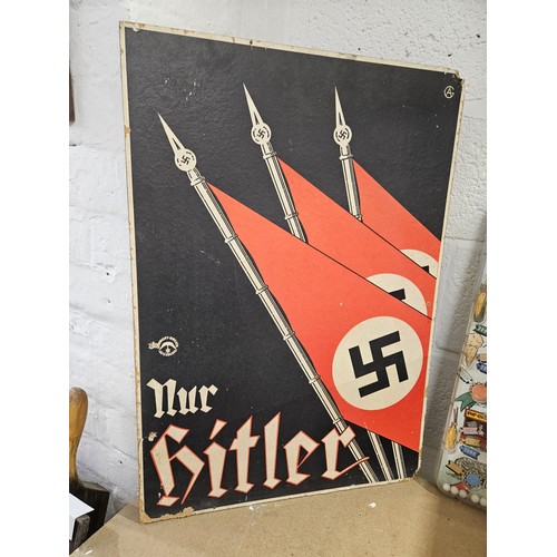 172 - Third Reich Picture on Board