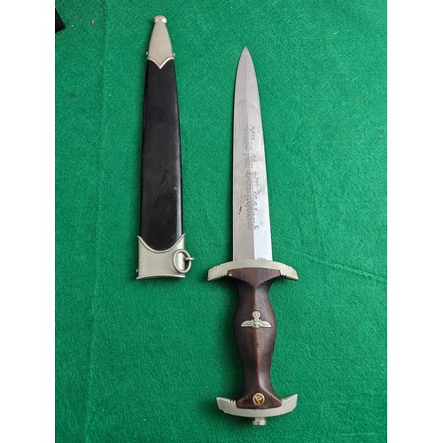 642 - German Third Reich Erased Rohm SA Dagger by E & F Horster