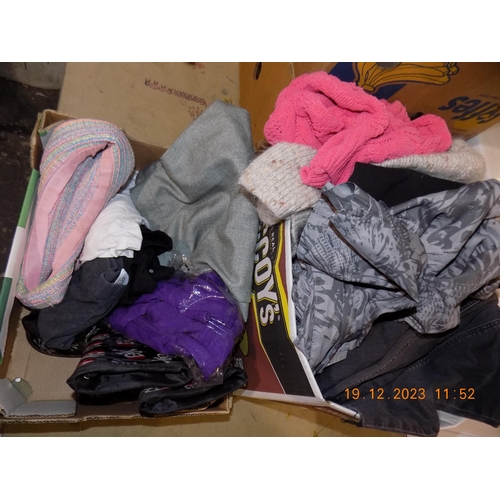 14 - 2 Boxes of Clothing