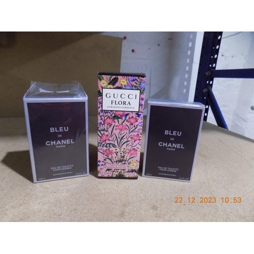 283 - Gucci Flora and 2 Bleu de Chanel Dupes