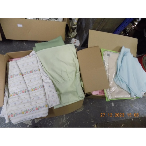 499 - 2 Boxes of Vintage Bedding