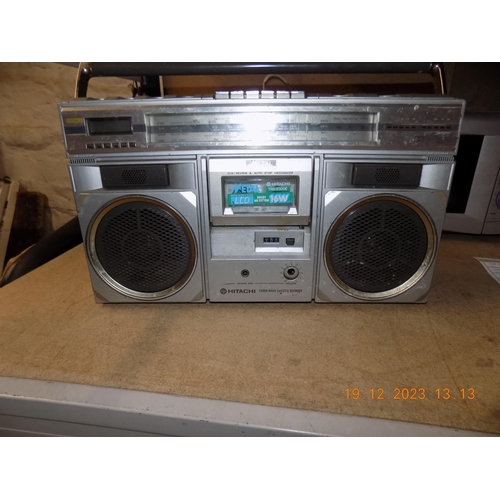 71 - Hitachi Stereo Radio Cassette Recorder