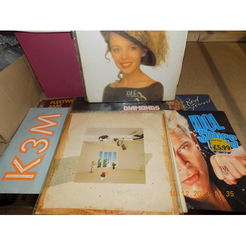 81 - Box of 1970's and 1980's Vinyl LPs and Singles