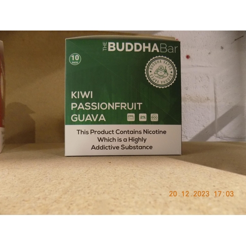 176 - 10 Buddha Bar Vapes Kiwi Passionfruit Guava