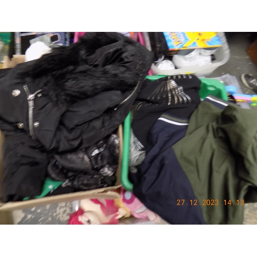 256 - 2 Boxes of Clothing