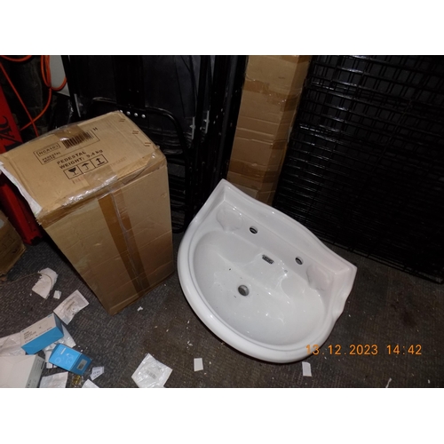 299 - Sink Basin and Pedestal