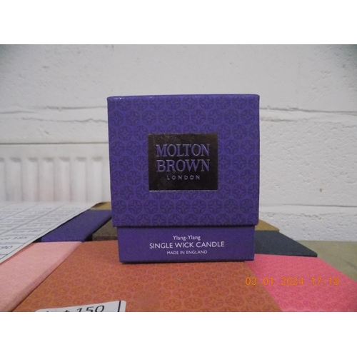 155 - Small Molton Brown Candle Ylang-Ylang