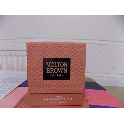 157 - Small Molton Brown Candle Gingerlily