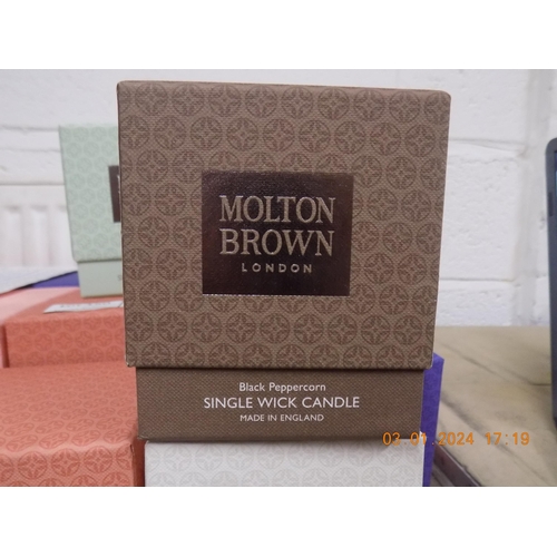 160 - Small Molton Brown Candle Black Peppercorn