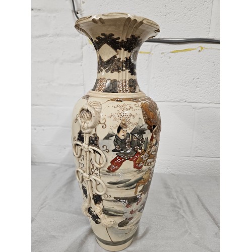 512 - Large Oriental Vase a/f