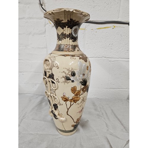 512 - Large Oriental Vase a/f