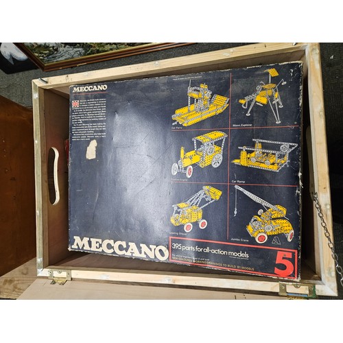 332 - Large Box of Vintage Meccano