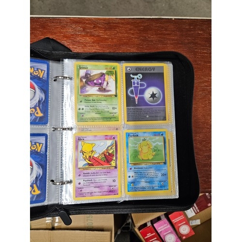 546 - Binder of Mixed Pokemon Cards from Rocket, Fossil and Jungle Sets