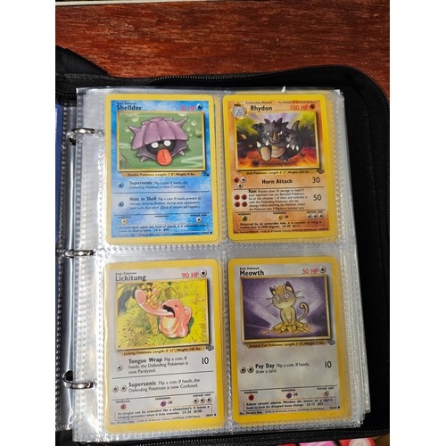 546 - Binder of Mixed Pokemon Cards from Rocket, Fossil and Jungle Sets