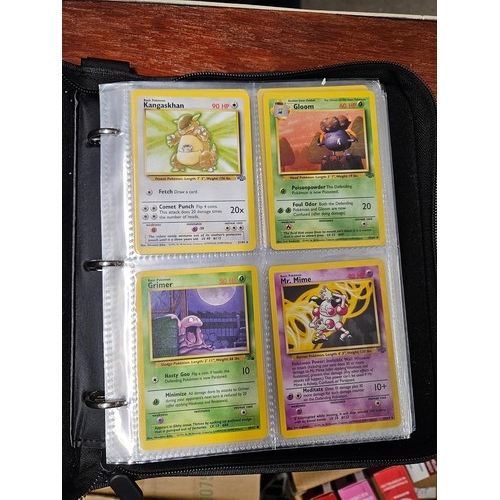 546 - Binder of Mixed Pokemon Cards from Rocket, Fossil and Jungle Sets