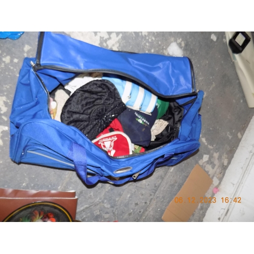 3 - Holdall of Bags, Clothes etc