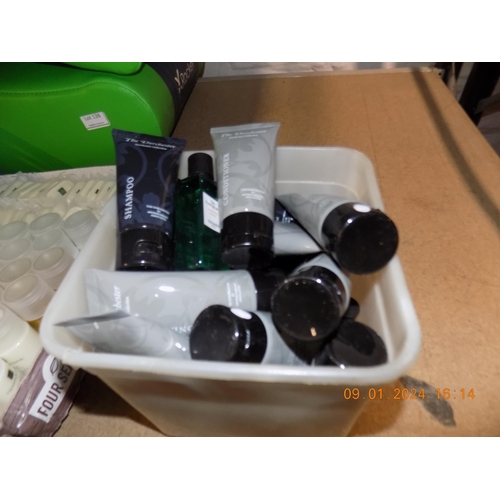 142 - Box of Dorchester and Hermes Toiletries