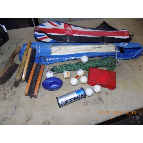 211 - Bag of Sports Items etc