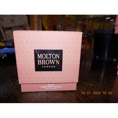 277 - Large Molton Brown Candle Gingerlily