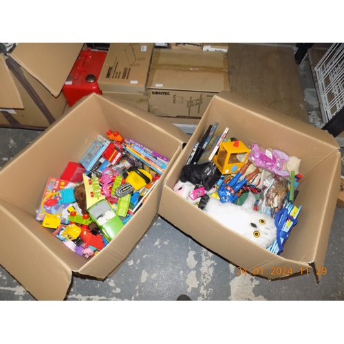 118 - 2 Large Boxes of Toys