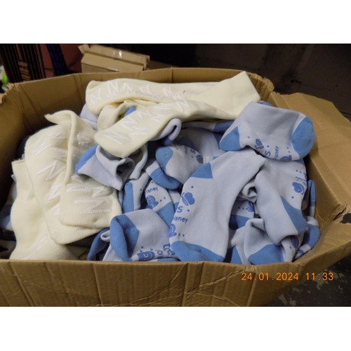 121 - Box of Mixed Totes Socks