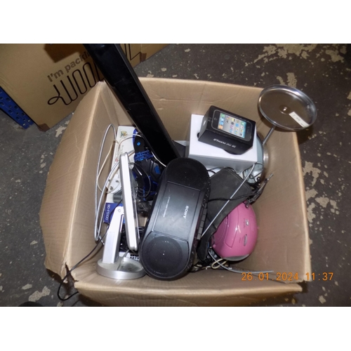 299 - Large Box of Electricals