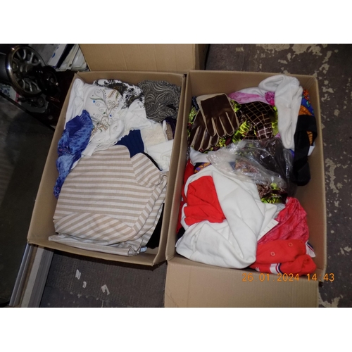 348 - 2 Boxes of Women's Clothing