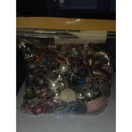 584 - Large Bag of Costume Jewellery