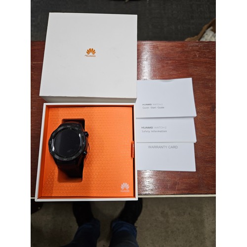 565 - Huawei Watch 2 with Instructions, Charger and Box