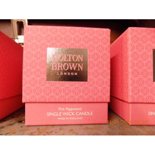 143 - Small Molton Brown Candle Pink Pepperpod