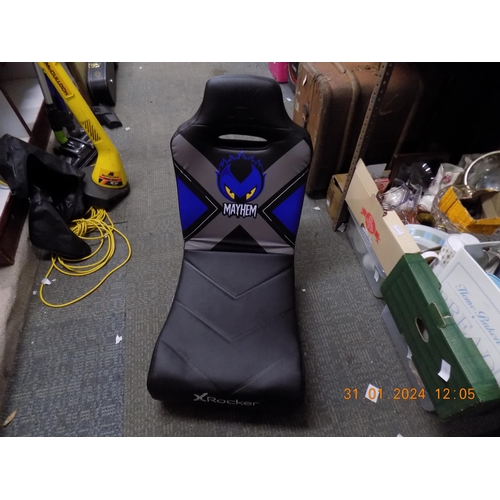 156 - Mayhem XRocker Gaming Chair