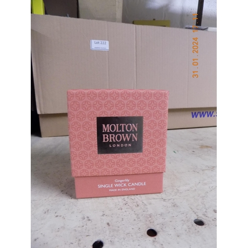 231 - Small Molton Brown Candle Gingerlily