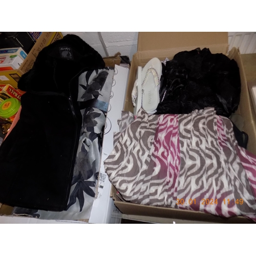 36 - 2 Boxes of Ladies Clothing