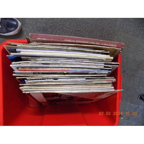 403 - Box of Vinyl Records