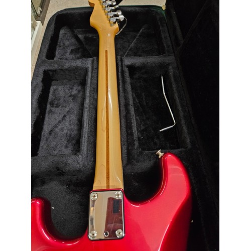 592 - Fender Stratocaster Japan 1986, Metallic Cherry Red/Rosewood.  In full working order