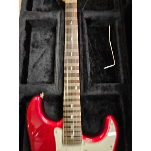 592 - Fender Stratocaster Japan 1986, Metallic Cherry Red/Rosewood.  In full working order