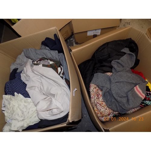 91 - Box of Men's and Box of Mixed Clothing