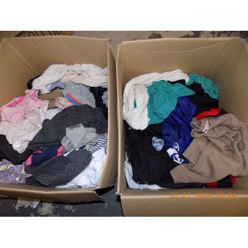 92 - 2 Boxes of Children's Mixed Clothing