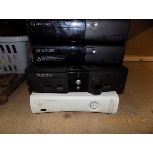 45 - 3 xBox 360's and an xBox