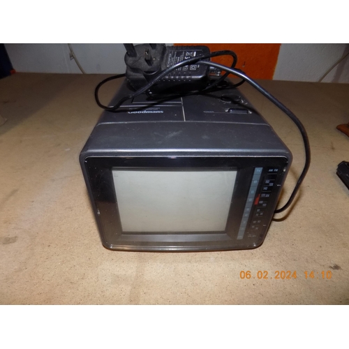 68 - Goodmans AC/DC Car Operation Colour TV Monitor w/o