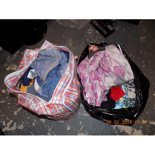 88 - 2 Bags of Clothing